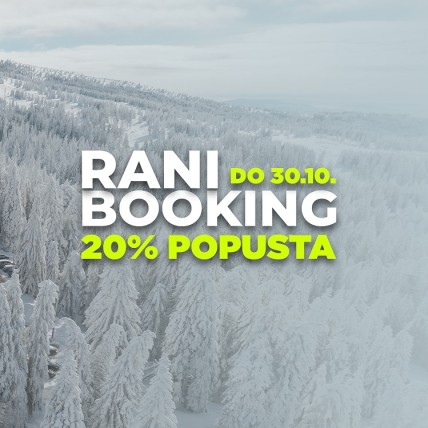 Rani Booking do 20% popusta