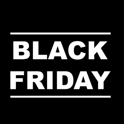 Black Friday 10%- 15%