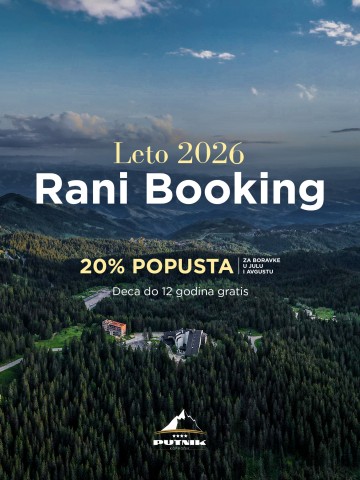 OfferIcon Rani Booking Leto -20%